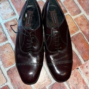 Florsheim leather saddle dress shoes sz 11